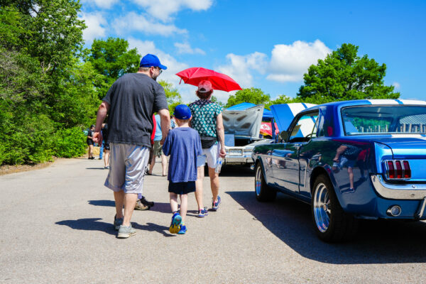 Father's Day Car Show at the zoo